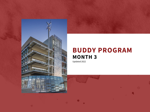 Cover of Month 3 Buddy Program Guide